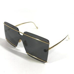 LOEWE LW40073U logo glasses eyewear sunglasses Plastic / Metal Black/Gold